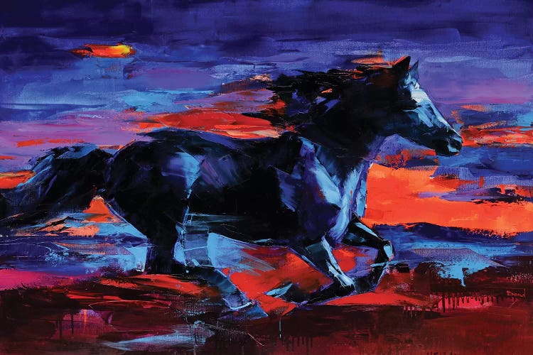 Fiery Flame by Tatyana Yabloed wall art