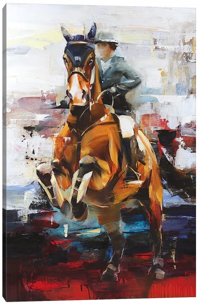 The Only One Opium Canvas Art Print - Equestrian Art