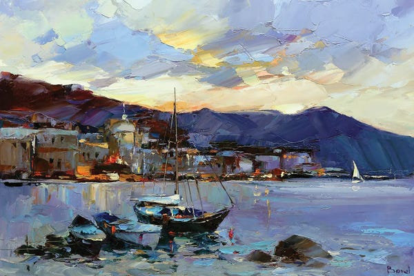 Mountain Sunrises & Sunsets: After Sunset by Tatyana Yabloed