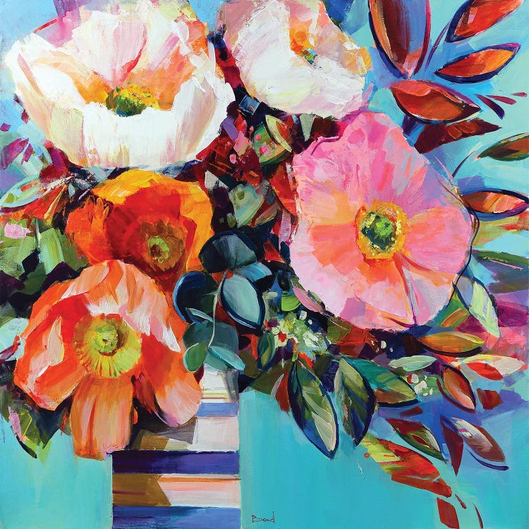Floral Shock by Tatyana Yabloed wall art