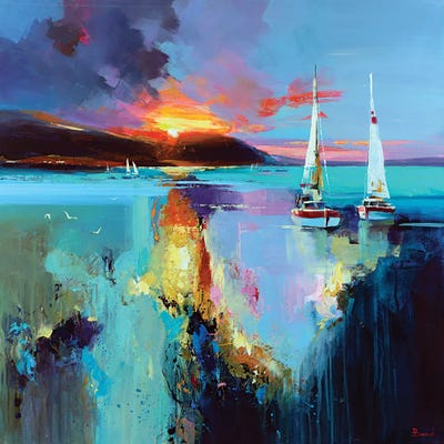 Deep Ray Of Ligh by Tatyana Yabloed canvas print