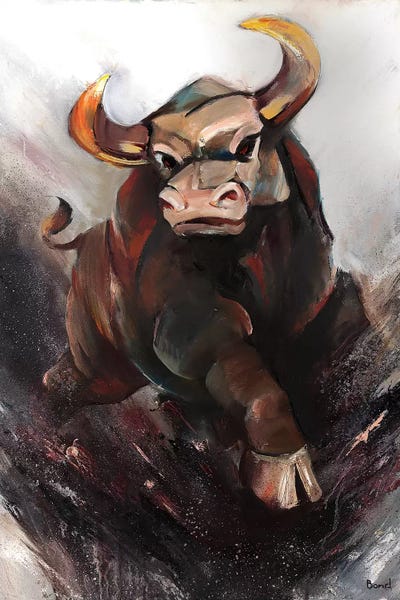 Bulls: The Dance by Tatyana Yabloed