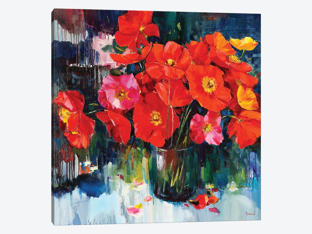 Flowers Fragrance by Tatyana Yabloed 1-piece Canvas Print