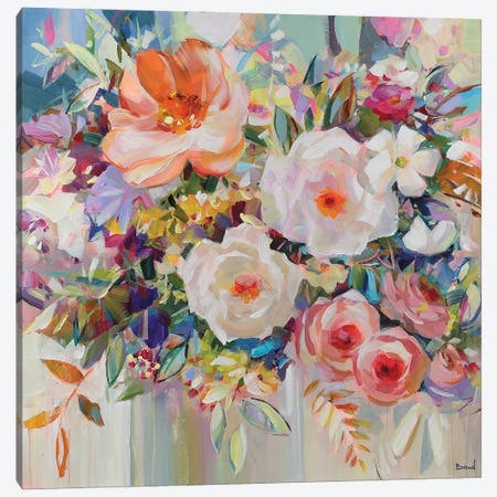Flower Nectar Canvas Print #TAY210} by Tatyana Yabloed Canvas Wall Art