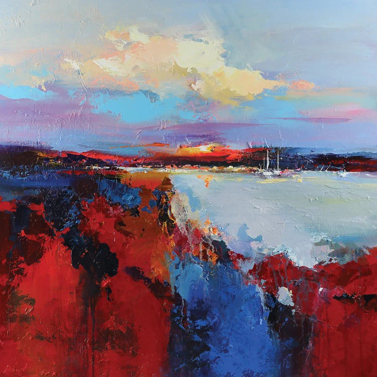 Summer Beckons by Tatyana Yabloed wall art