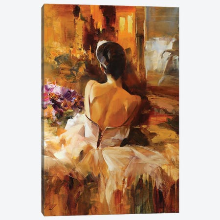 The Color Of Passion Canvas Print #TAY237} by Tatyana Yabloed Art Print