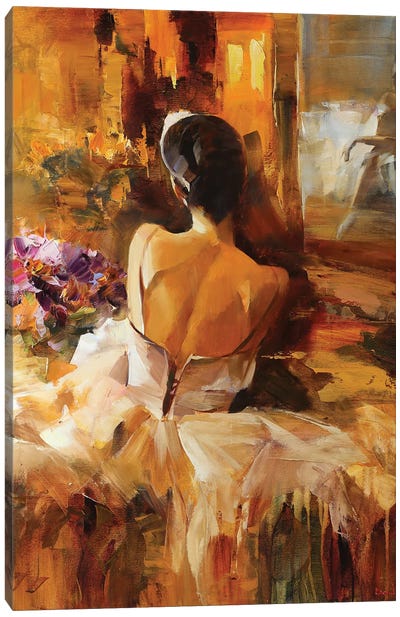 The Color Of Passion Canvas Art Print - Tatyana Yabloed