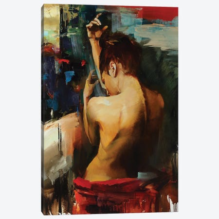 Her Secret Desire Canvas Print #TAY244} by Tatyana Yabloed Canvas Art