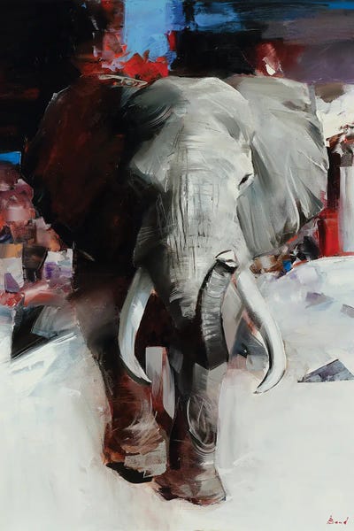 My Way by Tatyana Yabloed framed canvas print