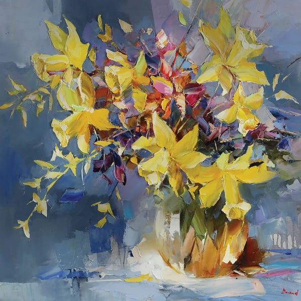 Daffodils: A Kiss Of Sunlight by Tatyana Yabloed