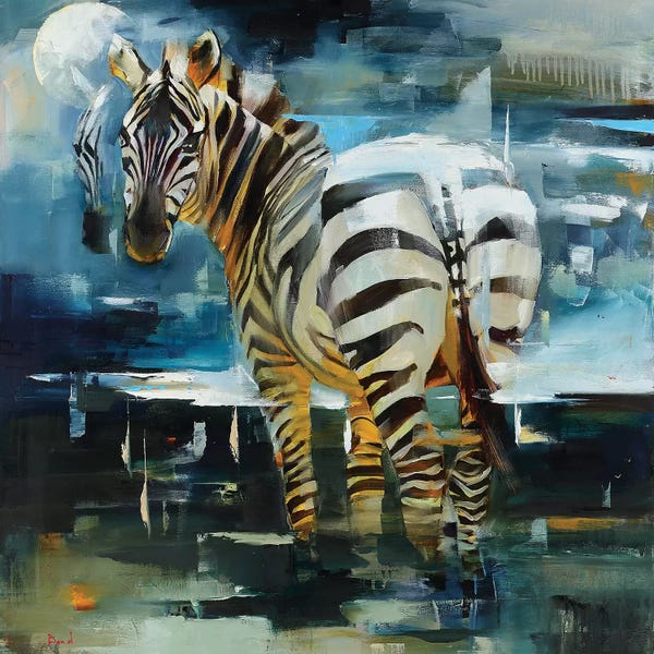 Zebras: The Mirror Of Ones Heart by Tatyana Yabloed