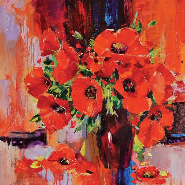 Poppies: The Red Dragonflies by Tatyana Yabloed