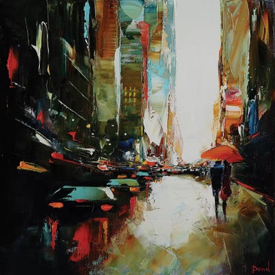 A Drop Of Tenderness by Tatyana Yabloed framed canvas print