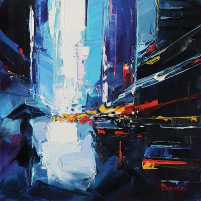 A Walk by Tatyana Yabloed framed canvas print