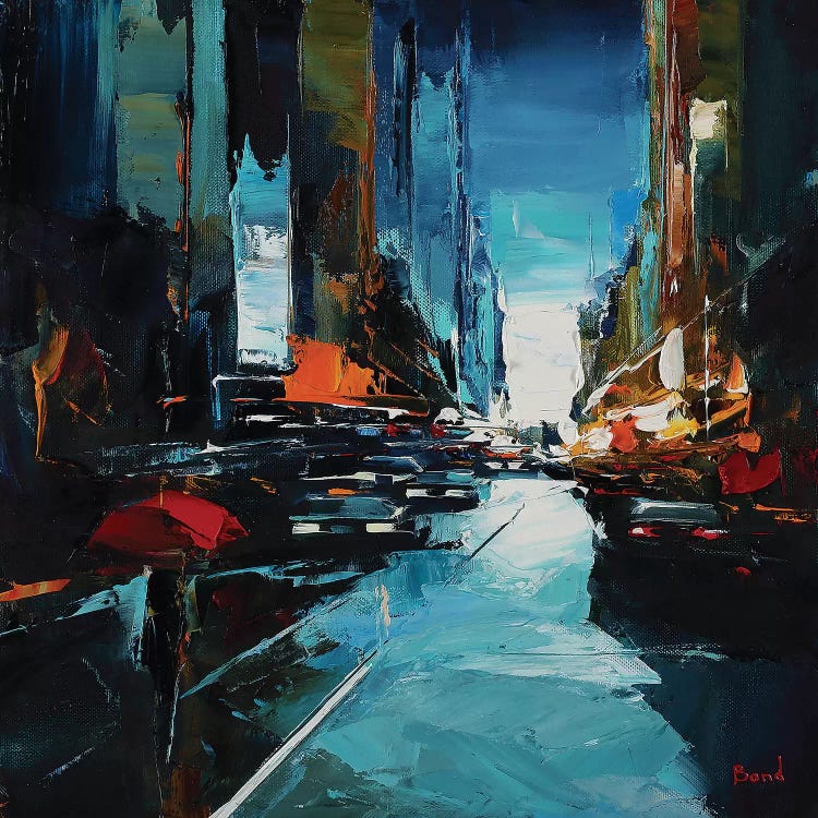 A Walk At Sunset by Tatyana Yabloed wall art
