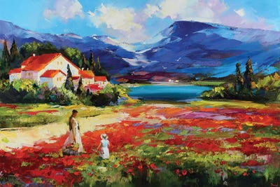 In My Feelings by Tatyana Yabloed canvas print