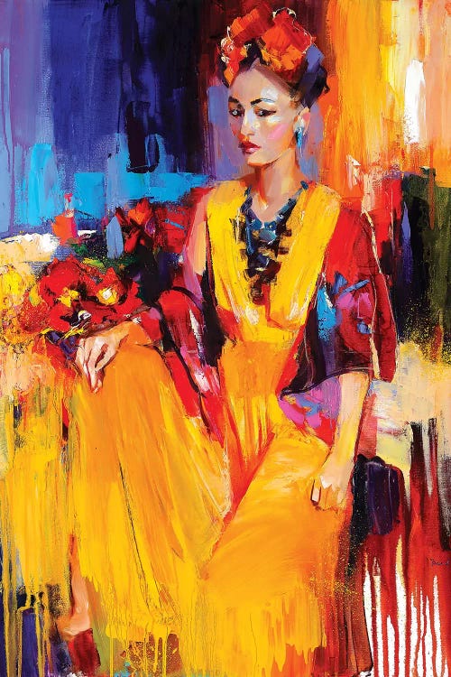 Heartbeat Of Gold by Tatyana Yabloed wall art