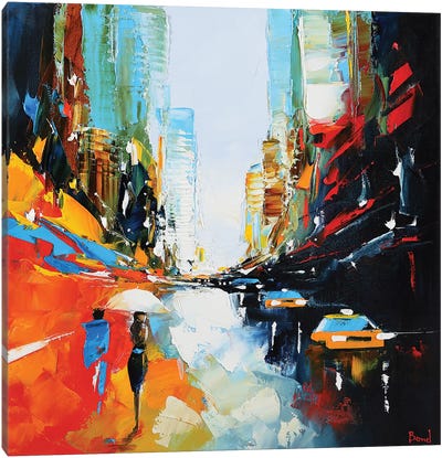 The Trip Canvas Art Print - Strolls in the City