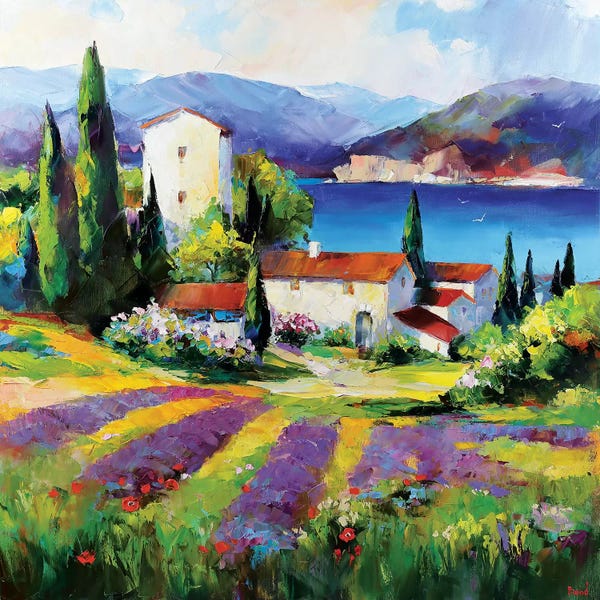 Cypress Trees: Loving Yours Hot Days by Tatyana Yabloed