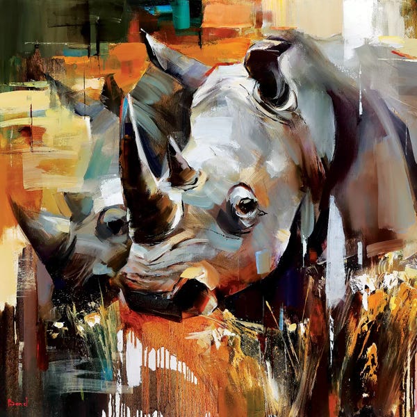 Rhinoceroses: Nights in White Shine by Tatyana Yabloed