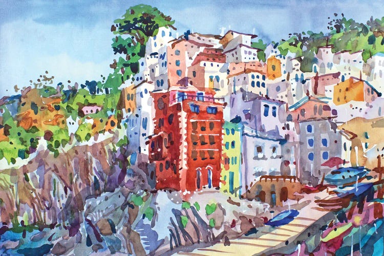 Coastland Landscape by Tanbelia wall art