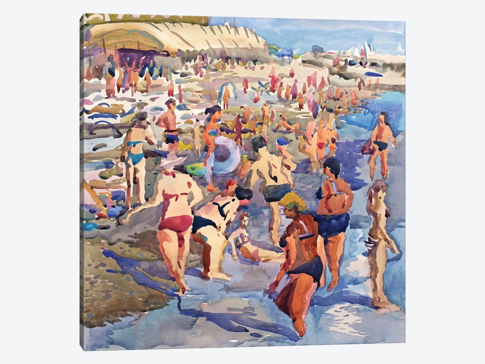 Swimming Season by Tanbelia 1-piece Canvas Wall Art