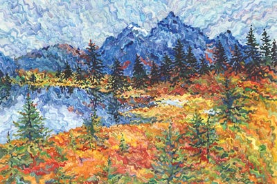 North Cascades National Park by Tanbelia framed wall art