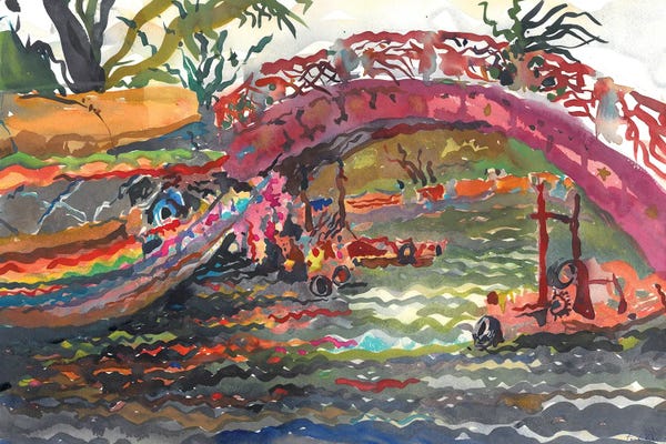 Tanbelia: Phasi Charoen Pier by Tanbelia