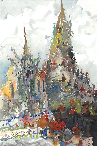 Buddhism: Wat Arun Temple by Tanbelia