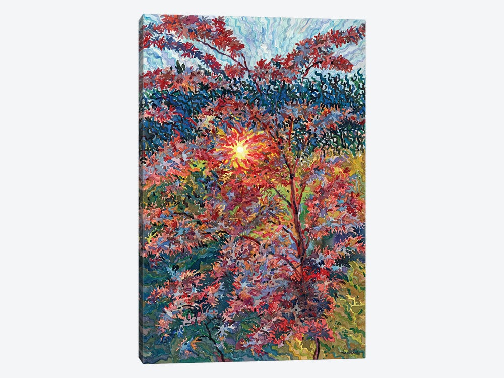 Autumn Goldenrod by Tanbelia 1-piece Canvas Print