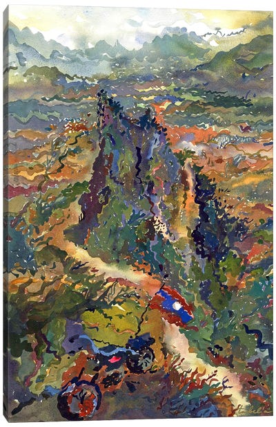 Nam Xay View Point In Laos Canvas Art Print - Tanbelia