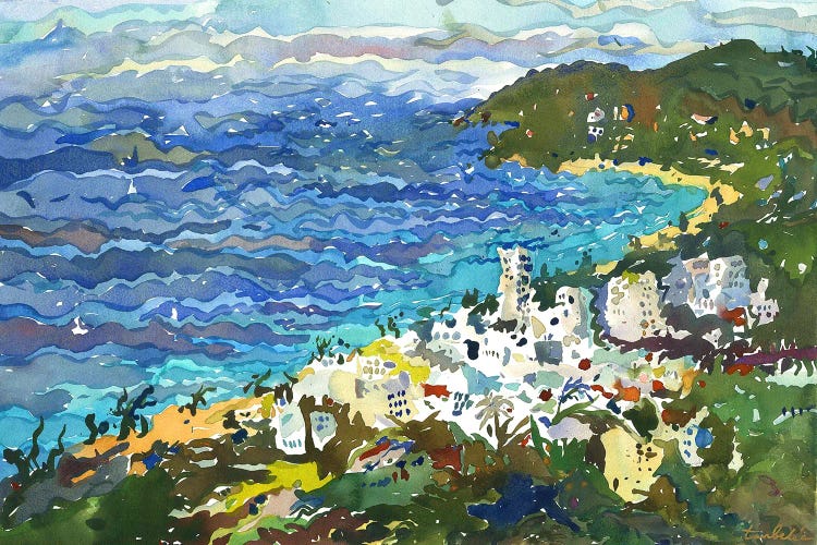 Karon Beach In Phuket by Tanbelia wall art