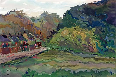 Trang An River In Ninh Binh by Tanbelia canvas print