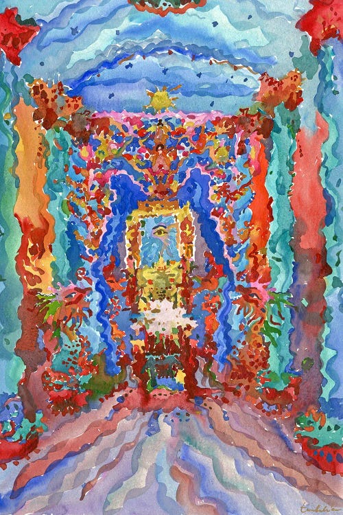 Saigon Cao Dai Temple by Tanbelia wall art