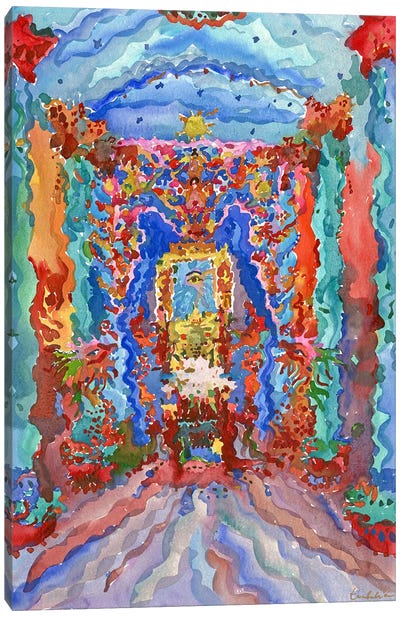 Saigon Cao Dai Temple Canvas Art Print - Tanbelia