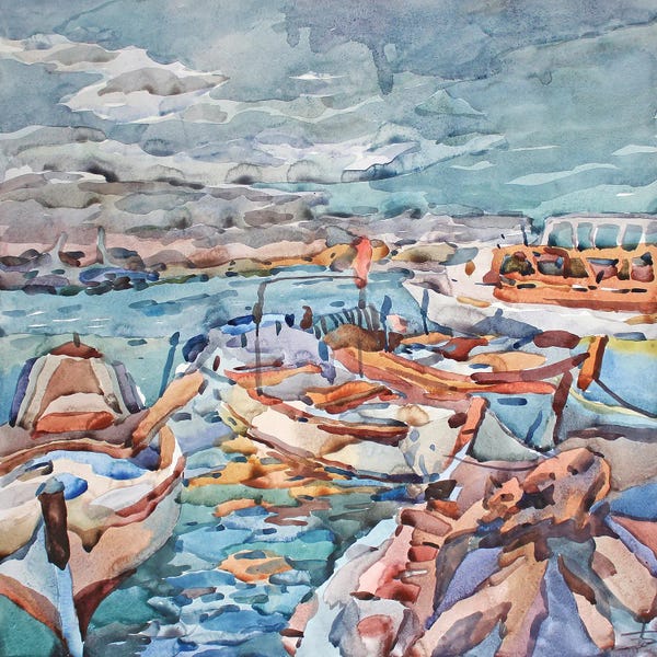 Harbors: Azure Harbour by Tanbelia