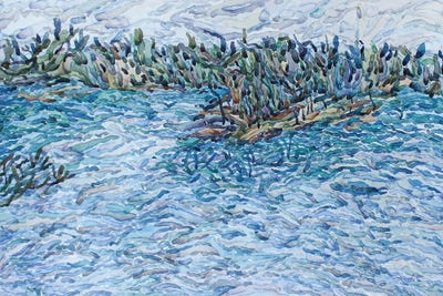 Bazalt Stones by Tanbelia framed wall art