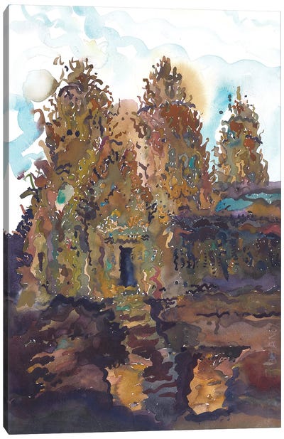 Angkor Wat Temple Canvas Art Print - Tanbelia