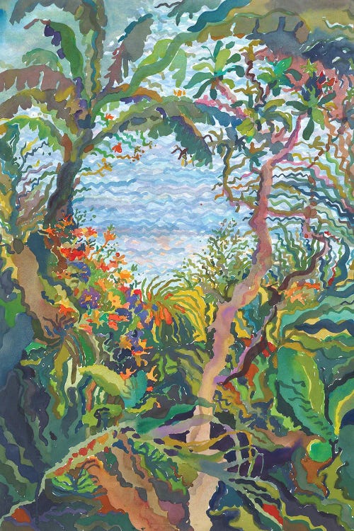 Nusa Penida Vegetation by Tanbelia wall art