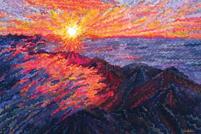 Timanfaya National Park by Tanbelia multi panel art