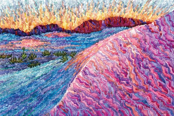 White Sands National Monument: White Sands National Park by Tanbelia