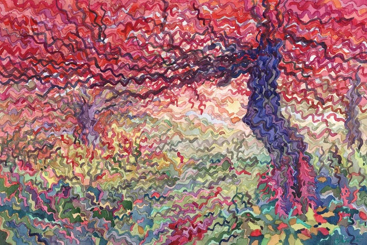 Carpathian Autumn Forest by Tanbelia wall art