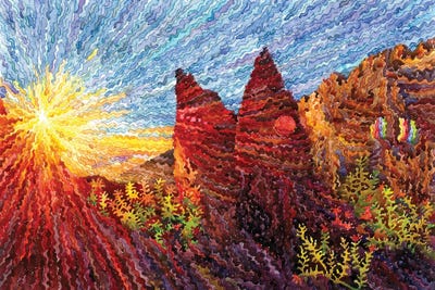 Pinnacles National Park by Tanbelia framed wall art