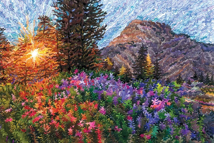 Mount Rainer National Park by Tanbelia wall art