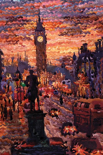 Sculptures & Statues: Trafalgar Square In London by Tanbelia