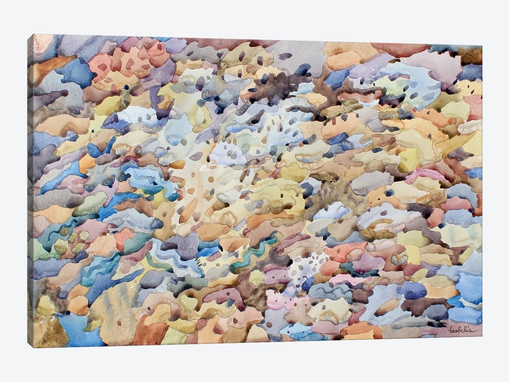 Coral Reef by Tanbelia 1-piece Canvas Art