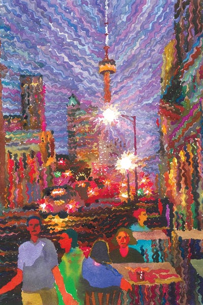 Tanbelia: Night Toronto by Tanbelia