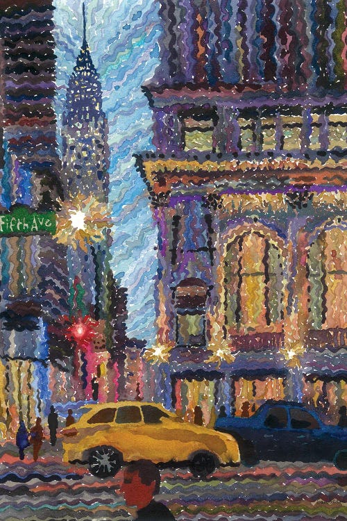 Astor Trust Building by Tanbelia wall art