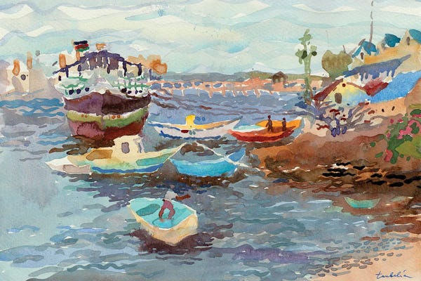 Kenya: Mombasa Harbor by Tanbelia