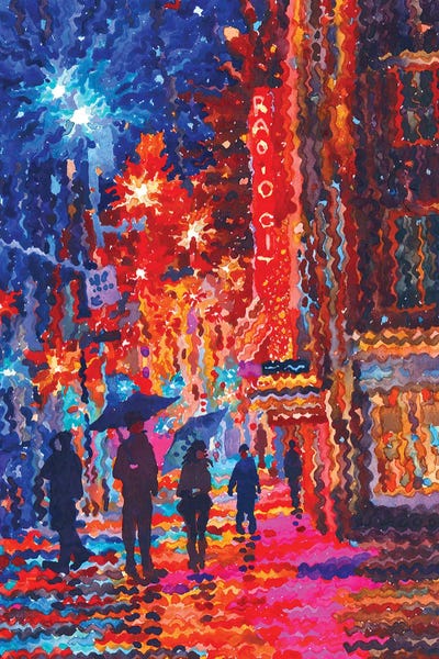 Tanbelia - Framed Fine Art Prints: Radio City Music Hall by Tanbelia